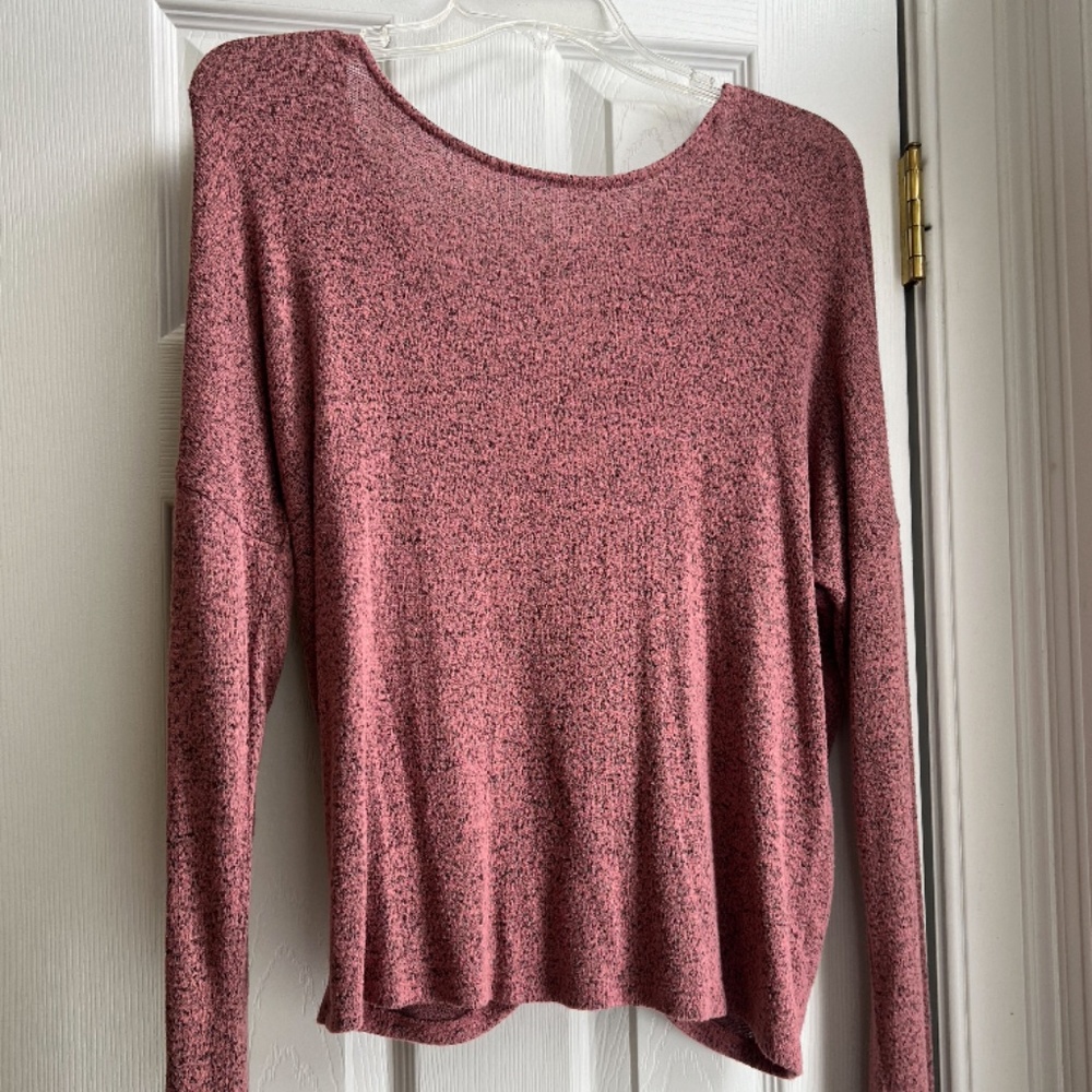 Alya Crossback Sweater, SM